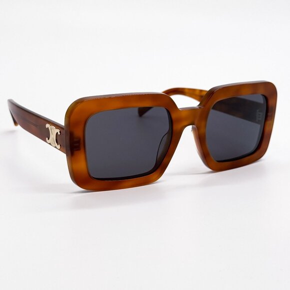 NEW CL40304U 53A CELINE SUNGLASSES SQUARE WOMEN EYEWEAR - Picture 4 of 10